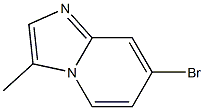 7-bromo-3-methylimidazo[1,2-a]pyridine Struktur