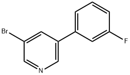 3-Bromo-5-(3-fluorophenyl)-pyridine|3-溴-5-(3-氟苯基)-吡啶