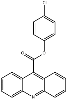 4-chlorophenyl acridine-9-carboxylate,128649-36-5,结构式