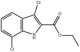 128672-36-6 ethyl 3,7-dichloro-1H-indole-2-carboxylate