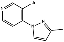 3-BROMO-4-(3-METHYL-1H-PYRAZOL-1-YL)PYRIDINE|