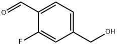 2-氟-4-羟甲基苯甲醛, 1289263-40-6, 结构式
