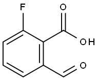 2-FLUORO-6-FORMYLBENZOIC ACID Struktur