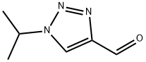1-(1-METHYLETHYL)-1H-1,2,3-TRIAZOLE-4-CARBOXALDEHYDE, 129027-64-1, 结构式