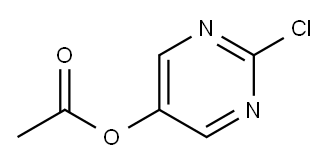 2-Chloro-5-Acetoxypyrimidine Structure