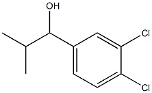 1-(3,4-dichlorophenyl)-2-methylpropan-1-ol,1306162-53-7,结构式