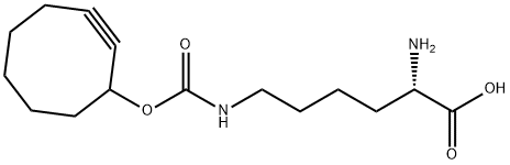 N6-[(2-cyclooctyn-1-yloxy)carbonyl]-
L-lysine, 1309581-49-4, 结构式