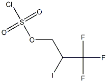2-Iodo-3,3,3-trifluoropropyl chlorosulfate 化学構造式
