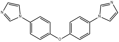 ビス[4-(1H-イミダゾール-1-イル)フェニル]エーテル 化学構造式