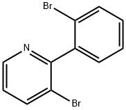 3-Bromo-2-(2-bromophenyl)pyridine 结构式