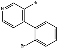 3-Bromo-4-(2-bromophenyl)pyridine Structure
