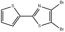 4,5-Dibromo-2-(2-thienyl)thiazole Structure