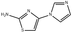 2-Amino-4-(imidazol-1-yl)thiazole Struktur