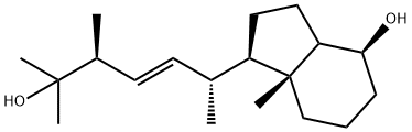 1R-(5-Hydroxy-1R,4S,5-trimethyl-hex-2-enyl)-7R-methyl-octahydro-inden-4S-ol,1314402-41-9,结构式
