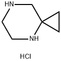 4,7-diazaspiro[2.5]octane hydrochloride Structure