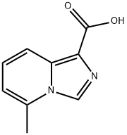 5-methylimidazo[1,5-a]pyridine-1-carboxylic acid 结构式