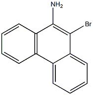 10-bromophenanthren-9-amine 化学構造式