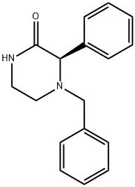 (R)-4-苄基-3-苯基哌嗪-2-酮, 1327310-56-4, 结构式