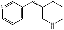 Pyridine, 3-[(3S)-3-piperidinylmethyl]- Structure