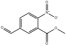 5-甲酰基-2-硝基苯甲酸甲酯,133719-04-7,结构式