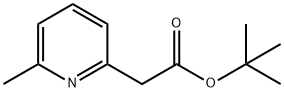 tert-butyl 2-(6-methylpyridin-2-yl)acetate Struktur