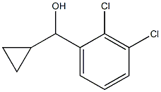 cyclopropyl(2,3-dichlorophenyl)methanol Structure