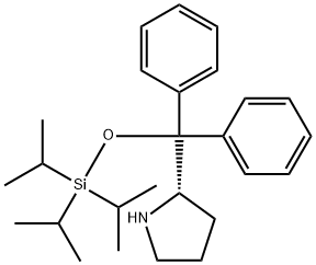 (S)-2-[Diphenyl[[trisisopropylsilyl]oxy]methyl]pyrrolidine|[(S)-2-[二苯基[[三异丙基硅基]氧]甲基]吡咯烷]