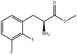 METHYL 2-AMINO-3-(2,3-DIFLUOROPHENYL)PROPANOATE Structure