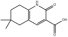 6,6-dimethyl-2-oxo-1,2,5,6,7,8-hexahydroquinoline-3-carboxylic acid Structure
