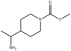 4-(1-氨基乙基)哌啶-1-羧酸甲酯,1344194-88-2,结构式