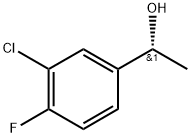 (1R)-1-(3-chloro-4-fluorophenyl)ethan-1-ol Structure