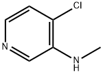 4-氯-3-甲氨基吡啶, 1346538-40-6, 结构式