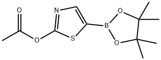 2-Acetoxythiazole-5-boronic acid pinacol ester|2-Acetoxythiazole-5-boronic acid pinacol ester
