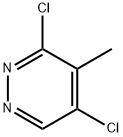 3,5-dichloro-4-methylpyridazine Struktur