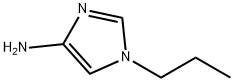1-丙基-1H-咪唑-4-胺, 1353854-03-1, 结构式
