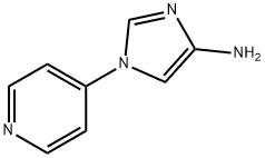 4-Amino-1-(4-pyridyl)imidazole Structure