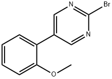 2-Bromo-5-(2-methoxyphenyl)pyrimidine 结构式