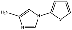 4-Amino-1-(2-thienyl)imidazole Structure