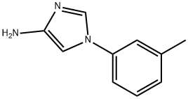 4-Amino-1-(3-tolyl)imidazole Struktur