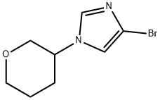 4-Bromo-1-(3-tetrahydropyranyl)-1H-imidazole,1353857-21-2,结构式