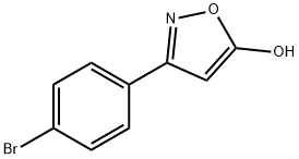 3-(4-溴苯基)-5-羟基异噁唑, 1354930-93-0, 结构式