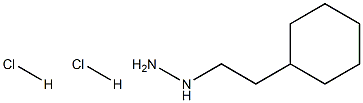 (2-环己基乙基)肼二盐酸 结构式