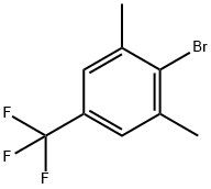 2-BROMO-1,3-DIMETHYL-5-(TRIFLUOROMETHYL)BENZENE Structure
