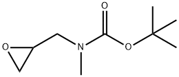 tert-butyl N-methyl-N-(oxiran-2-ylmethyl)carbamate Structure