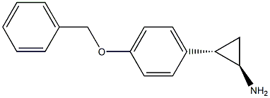 (1R,2S)-2-(4-(苄氧基)苯基)环丙胺,1357247-46-1,结构式