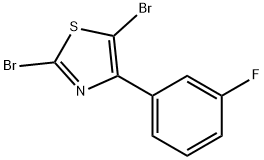 2,5-Dibromo-4-(3-fluorophenyl)thiazole|