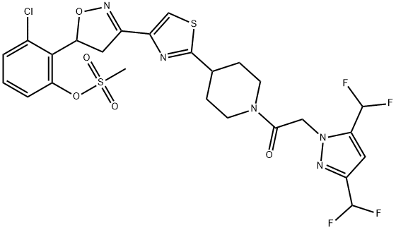 Fluoxapiprolin Structure