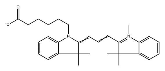 花青素CY3羧基,1361402-15-4,结构式