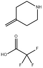 4-亚甲基哌啶三氟甲基乙酸盐,1361406-63-4,结构式