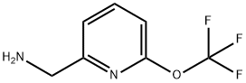 [6-(trifluoromethoxy)pyridin-2-yl]methanamine Structure